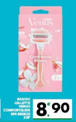 Eurospar RASOIO GILLETTE VENUS COMFORTGLIDE SPA BREEZE 2UP offerta