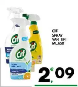 Eurospar CIF Spray offerta