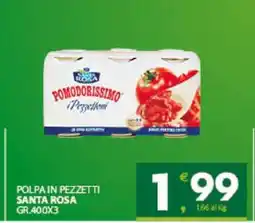 Eurospar POLPA IN PEZZETTI offerta