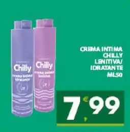 Eurospar CREMA INTIMA CHILLY offerta