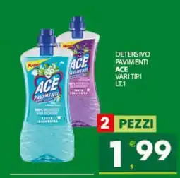 Eurospar DETERSIVO PAVIMENTI ACE offerta