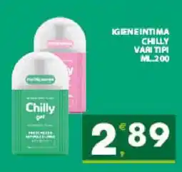 Eurospar IGIENE INTIMA CHILLY offerta