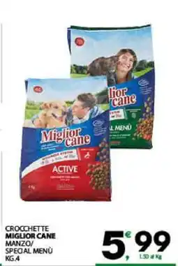 Eurospar CROCCHETTE MIGLIOR CANE offerta