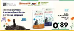 Eurospar BUSTA ALMO NATURE VARI GUSTI GR.70 offerta