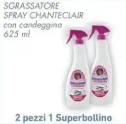 Conad Superstore Sgrassatore spray chanteclair con candeggina offerta