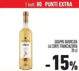 Conad Superstore Grappa barricata la corte franciacorta offerta