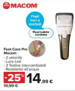 Carrefour Iper Feet Care Pro Macom offerta