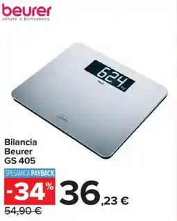 Carrefour Iper Bilancia Beurer GS 405 offerta