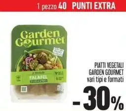 Conad Superstore Piatti vegetali Garden Gourmet offerta
