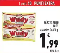 Conad Superstore Würstel pollo classico offerta