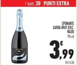 Conad Superstore Spumante garda brut d.o.c. Valdo offerta