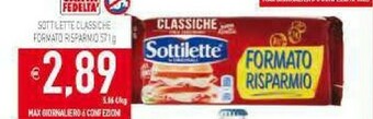 Pim Supermercati Sottilette offerta