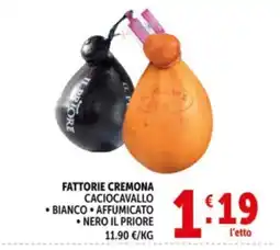 Deco Supermercati FATTORIE CREMONA CACIOCAVALLO offerta