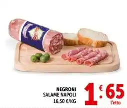 Deco Supermercati Negroni salame napoli offerta