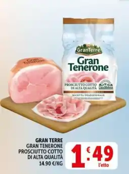 Deco Supermercati GranTenerone Prosciutto Cotto di Alta Qualità offerta