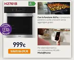 Unieuro Miele H2761B offerta