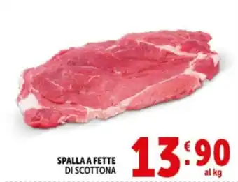 Deco Supermercati SPALLA A FETTE DI SCOTTONA offerta