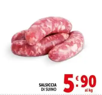Deco Supermercati SALSICCIA DI SUINO offerta