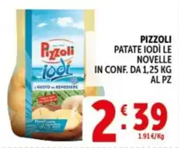 Deco Supermercati Pizzoli Patate Iodi offerta