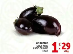 Deco Supermercati MELANZANE TONDE NERE offerta