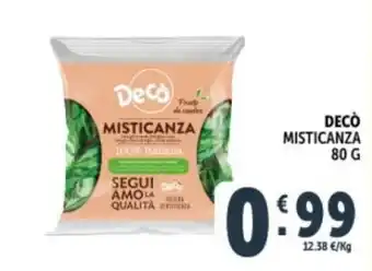 Deco Supermercati DECÒ MISTICANZA offerta