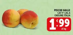 Deco Supermercati PESCHE GIALLE CAT I^ CALA offerta