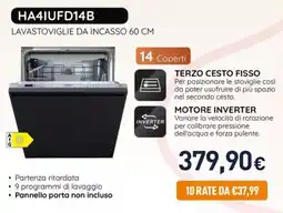 Unieuro Lavastoviglie da incasso 60 CM offerta