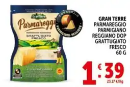 Deco Supermercati Gran Terre Parmareggio Parmigiano Reggiano Grattugiato Fresco offerta