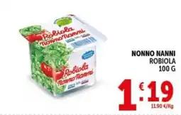 Deco Supermercati Robiola Nonno Nanni offerta