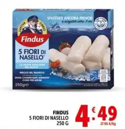 Deco Supermercati Findus 5 Fiori di Nasello offerta