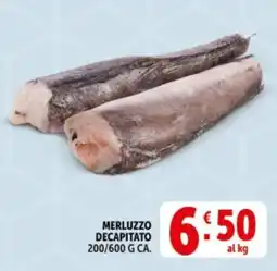 Deco Supermercati MERLUZZO DECAPITATO offerta
