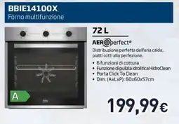 Unieuro Forno multifunzione BBIE14100X offerta