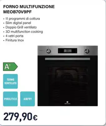 Unieuro Forno multifunzione MEOB70V9PF offerta