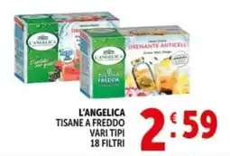 Deco Supermercati L'ANGElica TISANE A FREDDO offerta