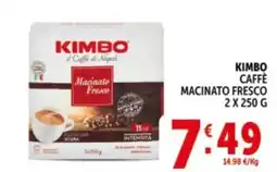 Deco Supermercati KIMBO CAFFÈ MACINATO FRESCO offerta