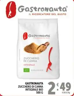 Deco Supermercati Gastronauta Zucchero di canna integrale bio offerta