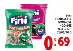 Deco Supermercati Fini Watermelon Gum offerta
