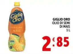 Deco Supermercati Giglio Oro Olio di Semi Mais offerta