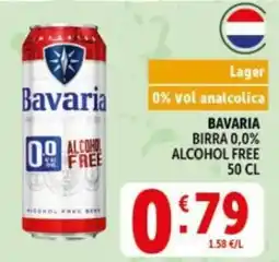 Deco Supermercati Bavaria birra 0.0% offerta
