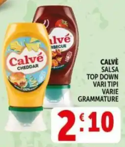 Deco Supermercati Calvè Salsa offerta