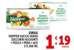 Deco Supermercati Skipper Succo Senza Zuccheri Aggiunti offerta