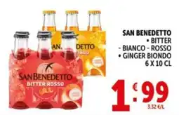 Deco Supermercati SAN BENEDETTO BITTER ROSSO offerta