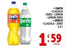 Deco Supermercati FANTA - SPRITE offerta