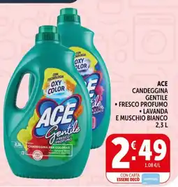 Deco Supermercati ACE Candeeggina Gentile offerta