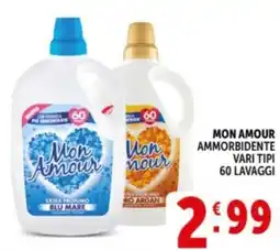 Deco Supermercati Mon Amour ammorbidente offerta