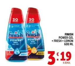 Deco Supermercati finish POWER GEL offerta