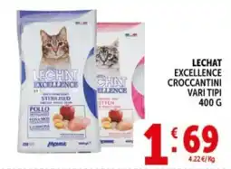 Deco Supermercati LECHAT EXCELLENCE CROCCANTINI offerta
