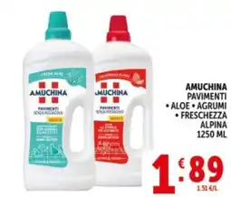 Deco Supermercati AMUCHINA PAVIMENTI offerta
