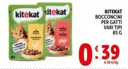 Deco Supermercati kitekat BOCCONCINI PER GATTI offerta