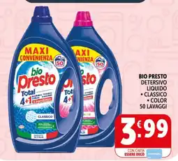 Deco Supermercati bio Presto Total 4+1 offerta